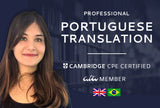 I will professionally translate into brazilian portuguese (upto 1000 words)