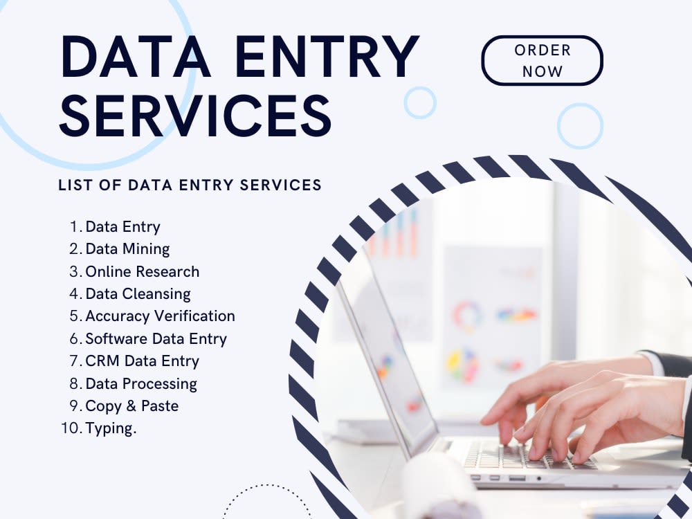 We will do data entry database data analysis