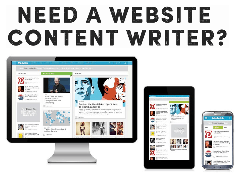 I will write captivating content for your website
