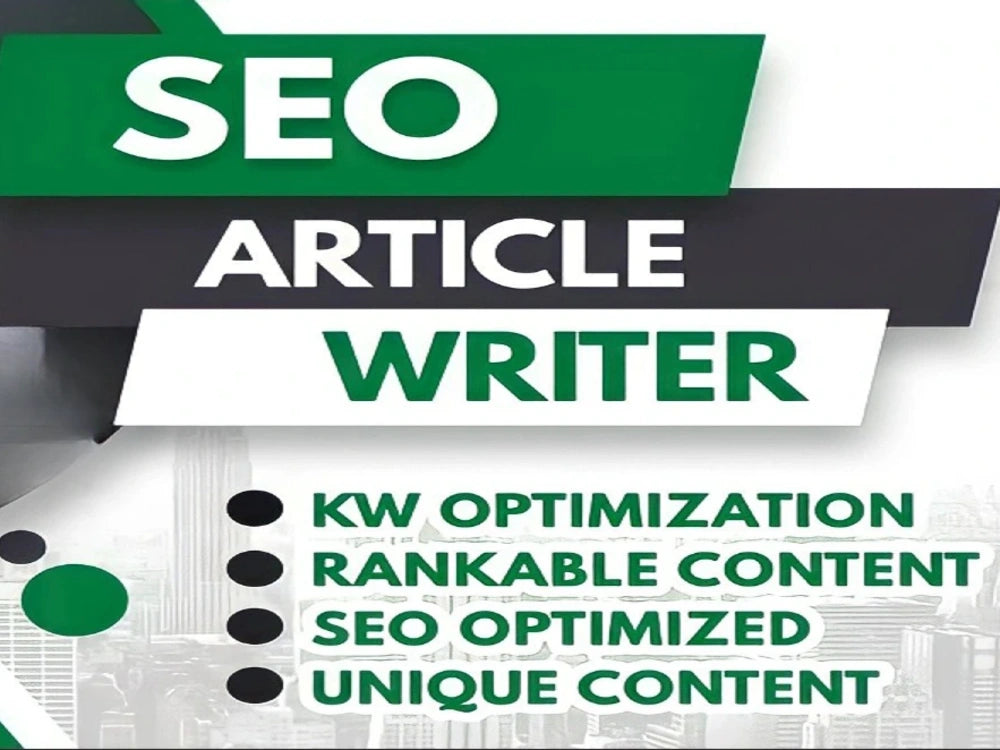 I will write high quality SEO blog posts and articles (Upto 2000 words)