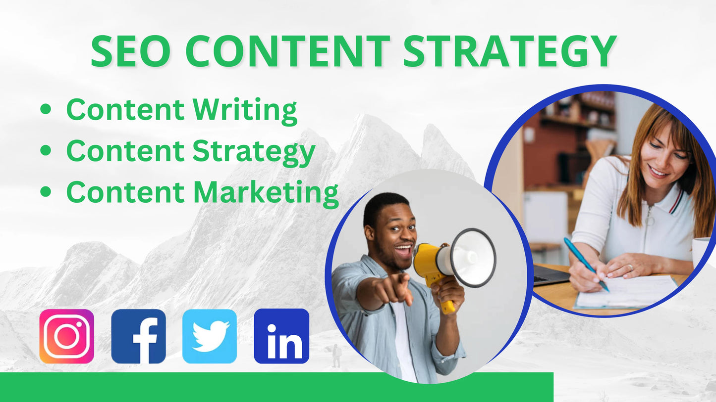We will create your business content strategy for LinkedIn, website articles, and blogs
