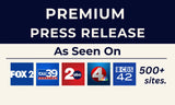 I will write and distribute press release to premium media sites