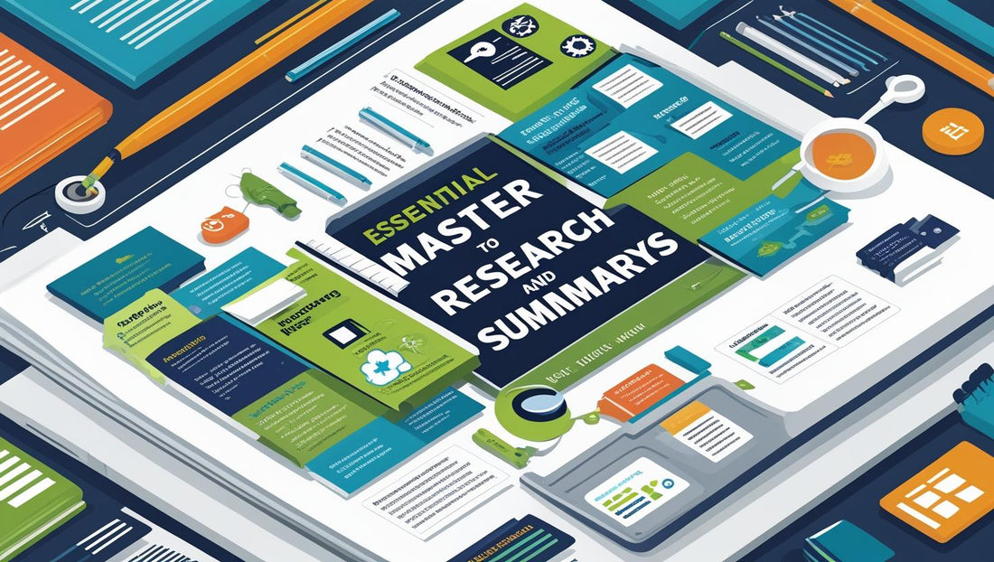 Mastering Research and Summaries: Essential Techniques and Best Practices for Effective Academic and Professional Writing