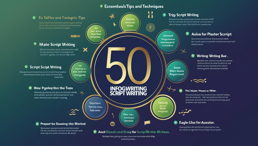 Mastering Script Writing: 50 Essential Tips and Techniques for Crafting Compelling Scripts