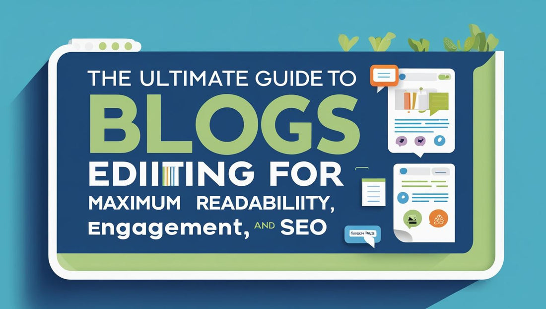 The Ultimate Guide to Editing Blogs for Maximum Readability, Engagement, and SEO