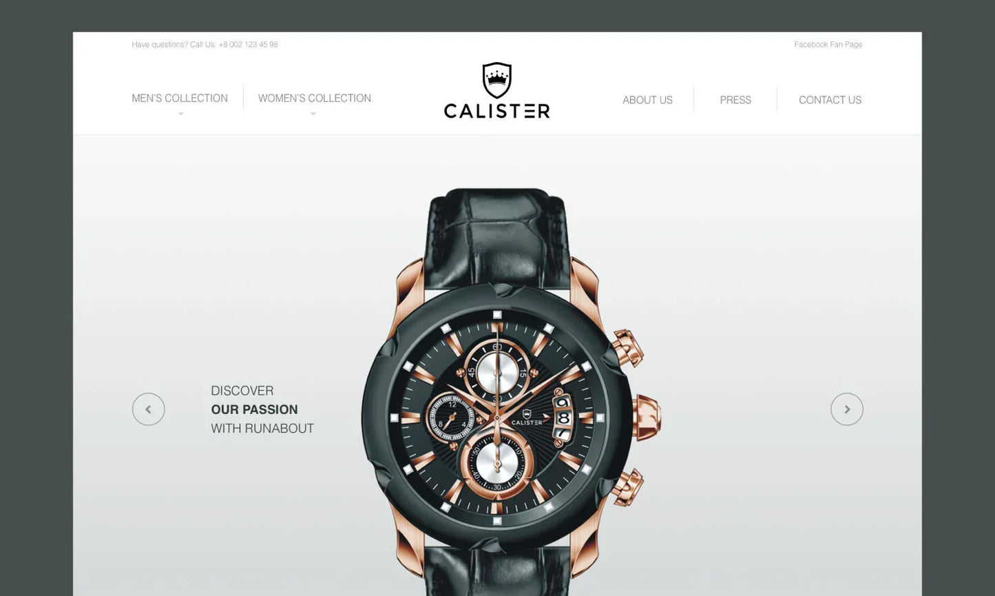 I will create luxury and premium website - 1 page