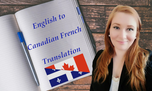 I will translate english to canadian french (upto 250 words)