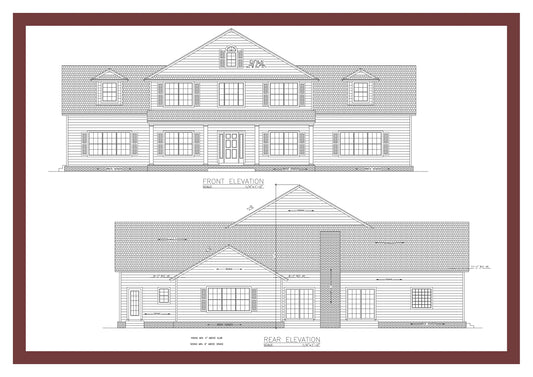 I will be your architect, draftsman for house plan, 2d floor plan