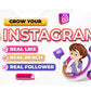 Instagram 5k followers+views+likes+comments Engagement, Promotion, Growth, Instagram Marketing