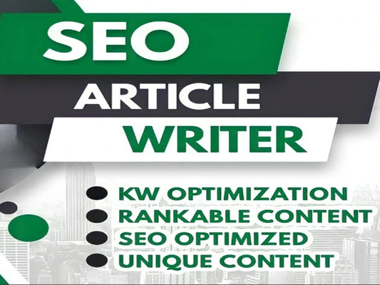 I will write high quality SEO blog posts and articles (Upto 2000 words)
