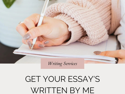 I Will Write a Custom, High-Quality Essay Up to 3,000 Words