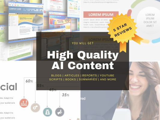 I will proofread, edit, rephrase, and rewrite your AI-generated content up to 2500 words