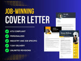 You will get an Interview winning Cover Letter [Tailor-Made] [IMPRESSIVE]