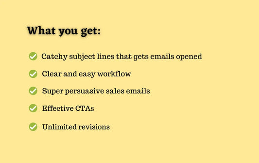 I will write effective email copies for your email marketing campaign (Up to 1500 words)