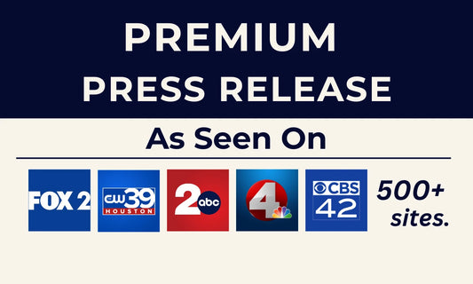 I will write and distribute press release to premium media sites